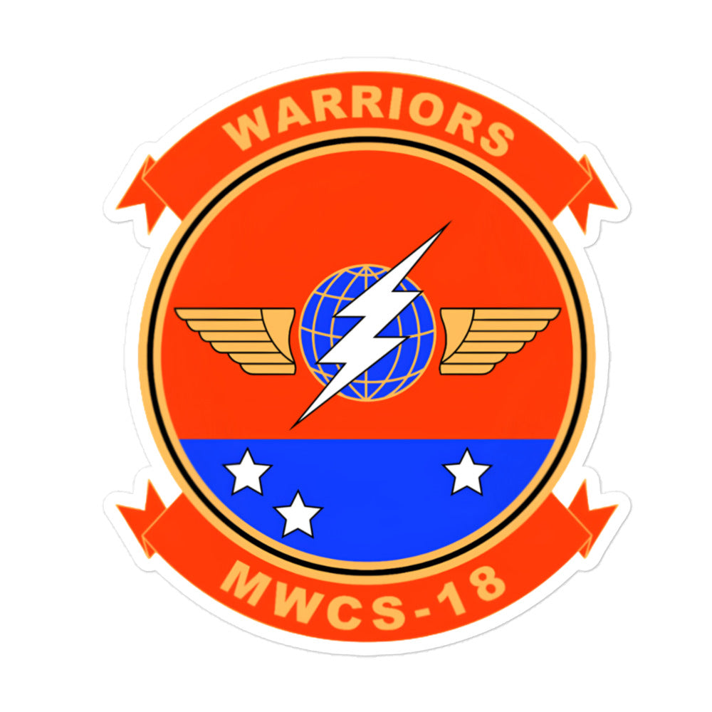 MWCS-18 Warriors Sticker