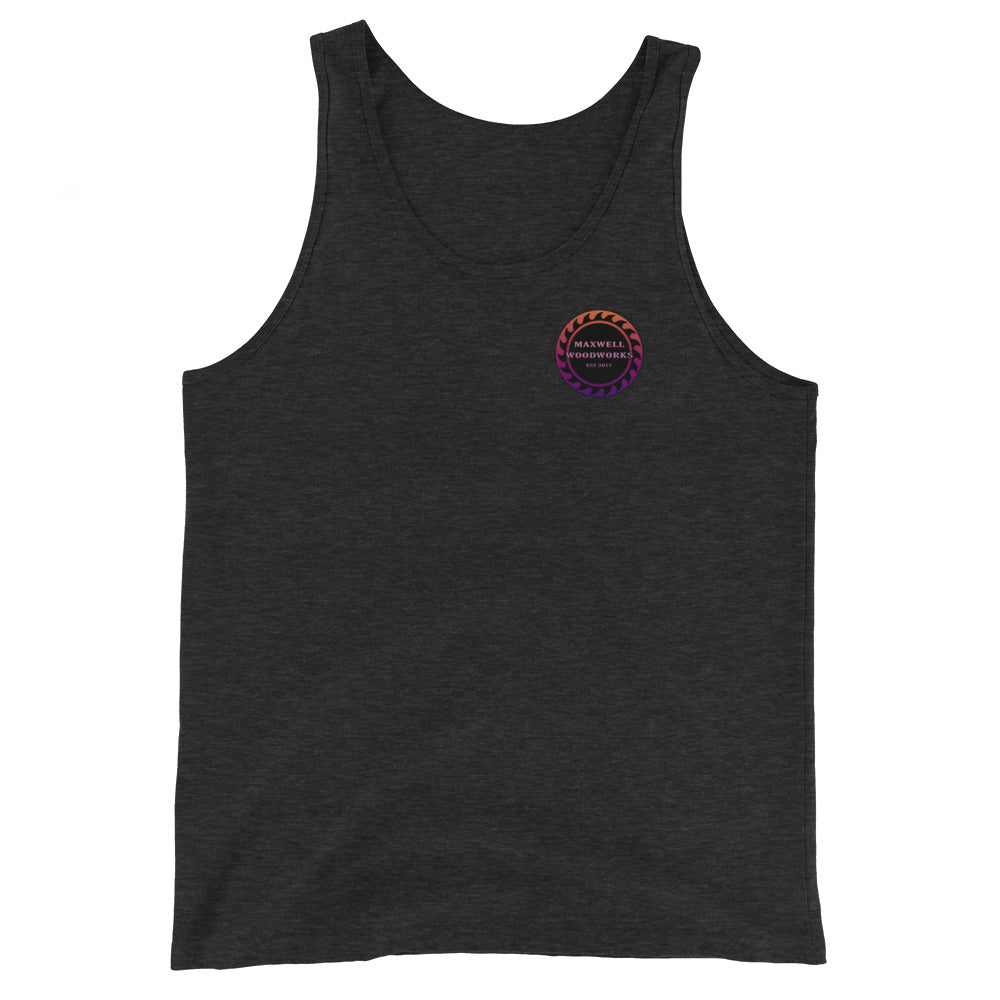 Maxwell Woodworks Purple Ombre Tank Top