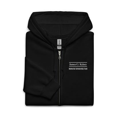 JGK Scholarship Fund - Embroidered Zip Hoodie