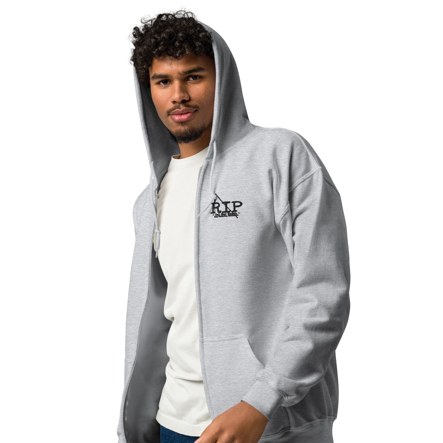 Del Mar RIP Zip Hoodie