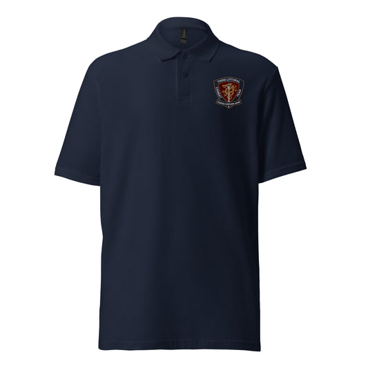 3d LCT Embroidered Pique Polo Shirt