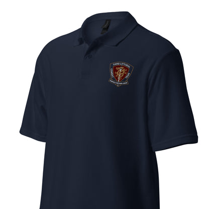 3d LCT Embroidered Pique Polo Shirt