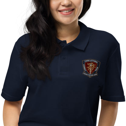 3d LCT Embroidered Pique Polo Shirt