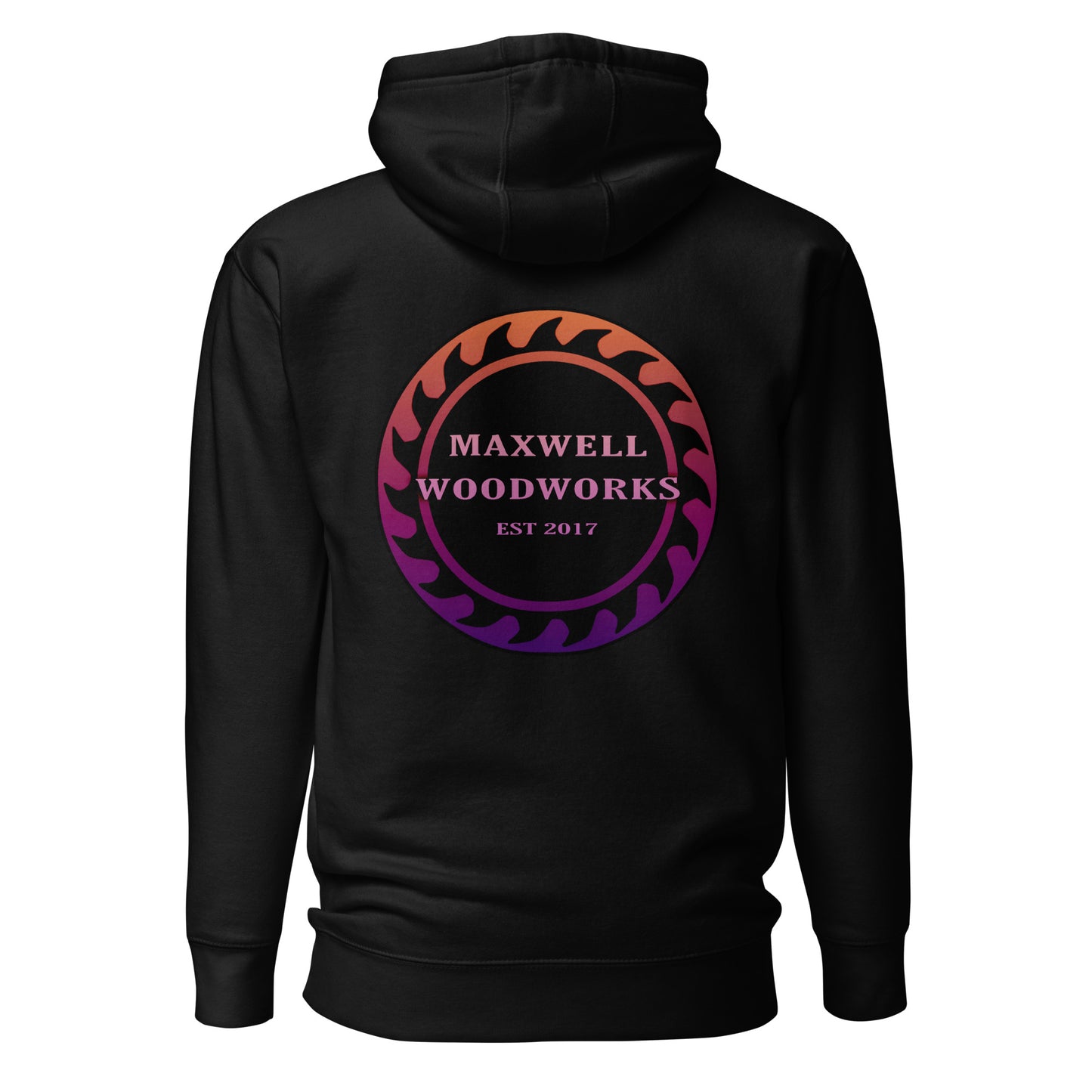 Maxwell Woodworks Ombre Hoodie V2