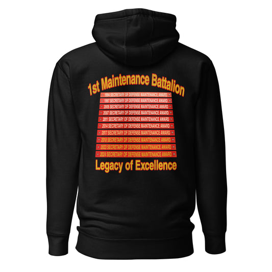 1st Maintenance Bn "Legacy" Hoodie