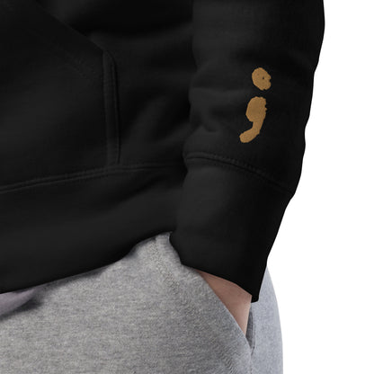 Awareness Semicolon Hoodie