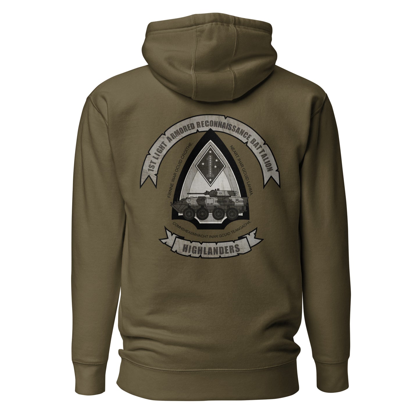 1st LAR Highlanders Hoodie - Subdued