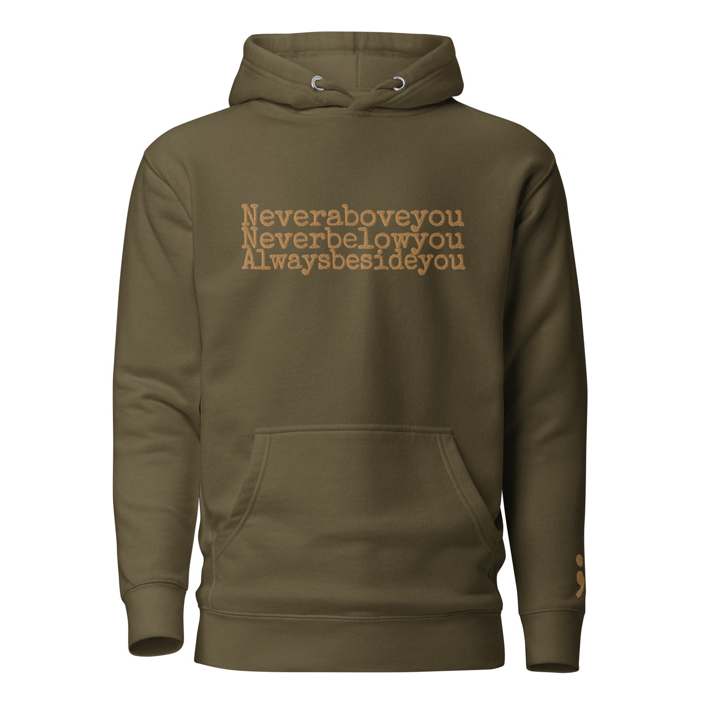 Awareness Semicolon Hoodie