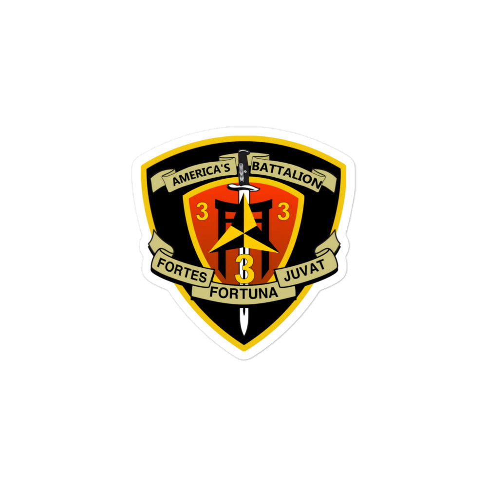 America's Battalion Sticker