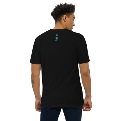 Always Beside You Heavyweight Tee Teal