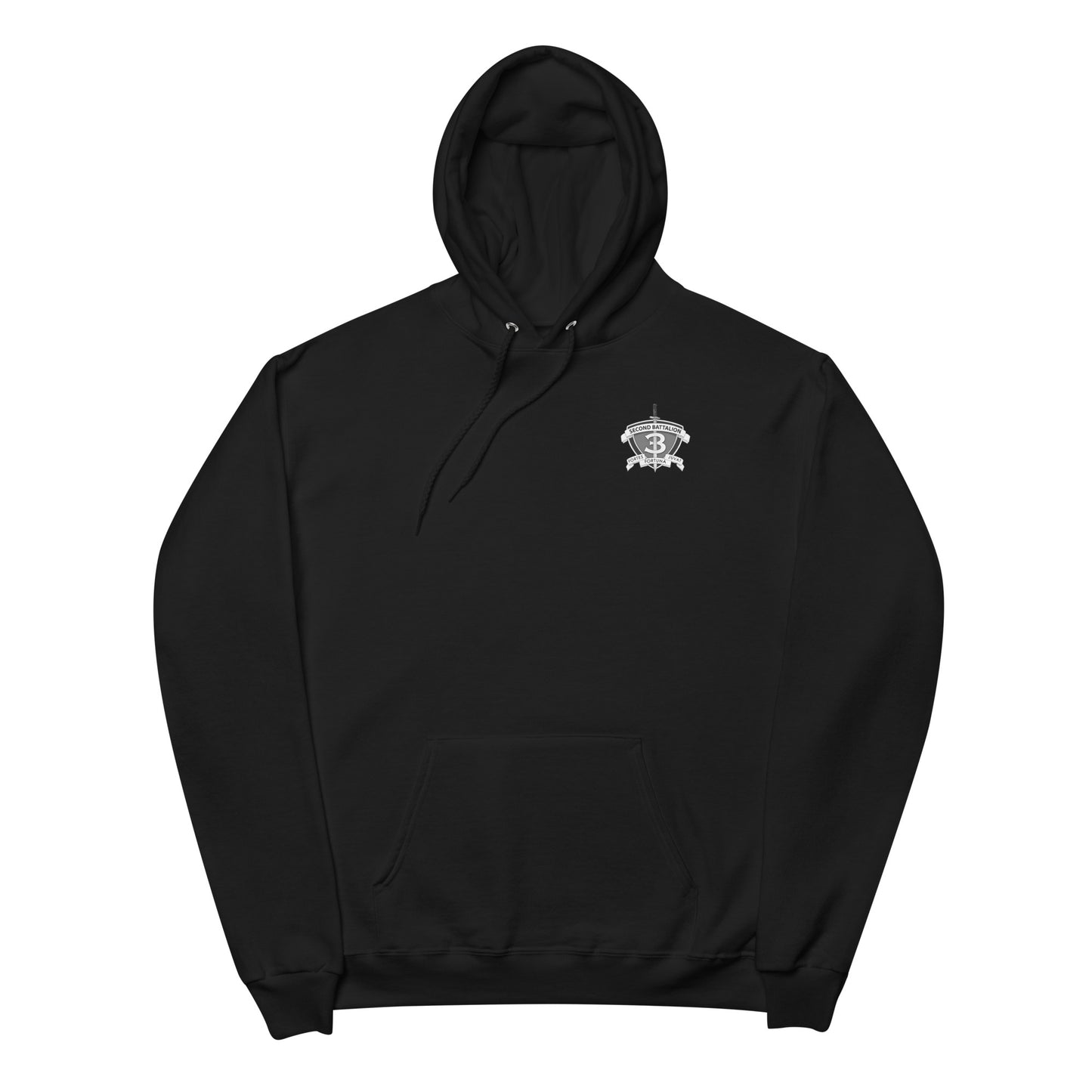 Island Warrior Hoodie BW