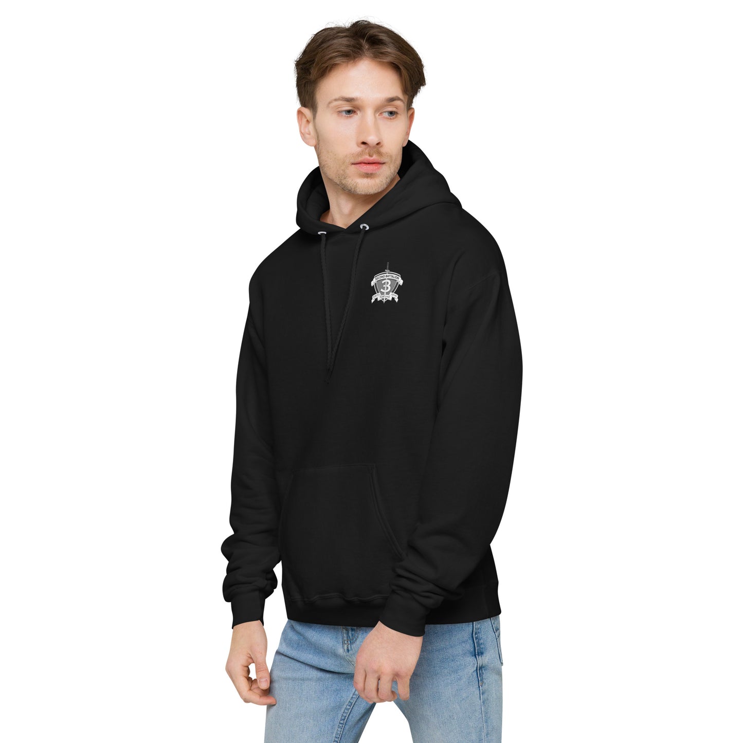 Island Warrior Hoodie BW