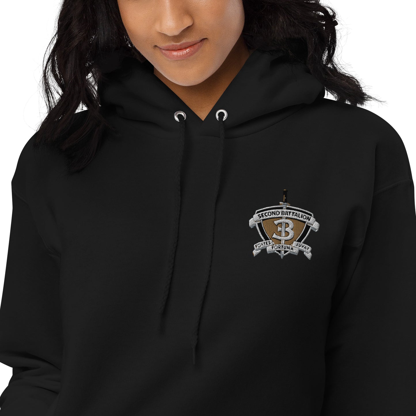 Island Warrior Embroidered Hoodie